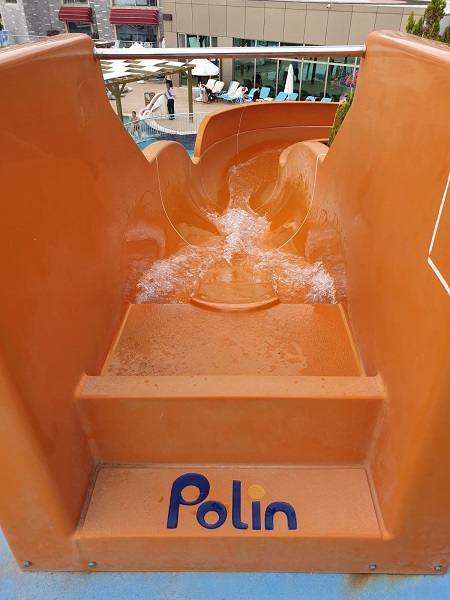 2 Slides Aquapark of Polin Brand